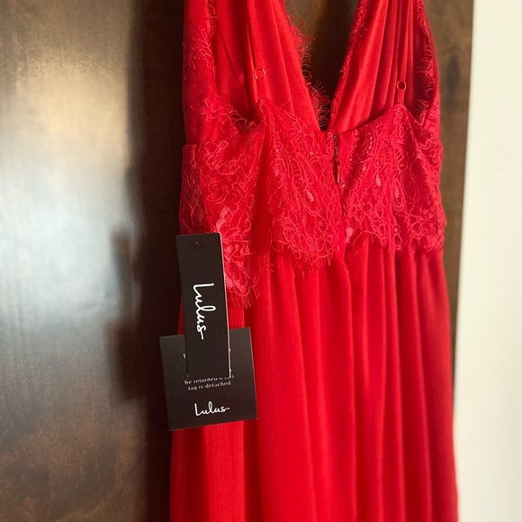 lulus dream about me prom dress | red - Picture 11 of 16